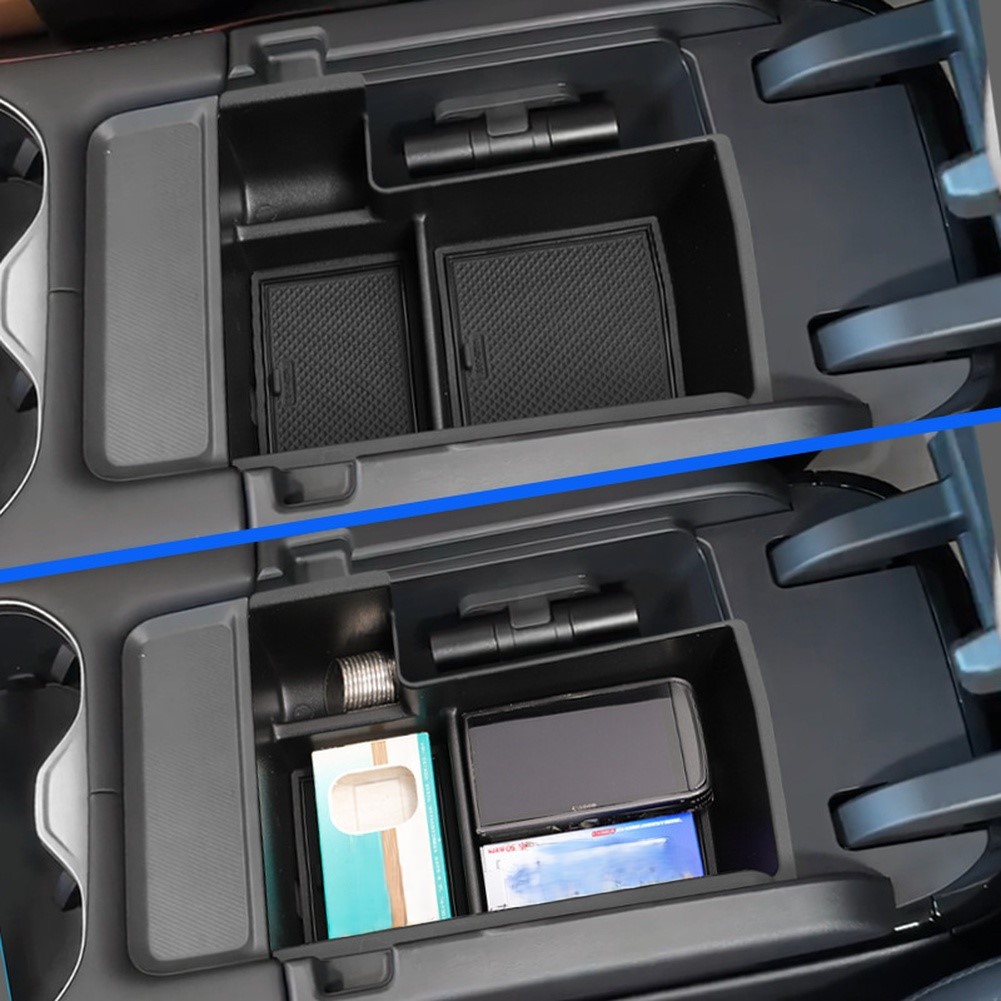 Engineering And Interior Design - Car Interior Organizer Armrest Storage Box