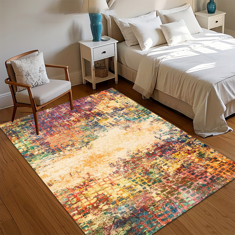 Vantage Nursery Rug Rainbow Ab - Printed Rug Abstract avis et prix