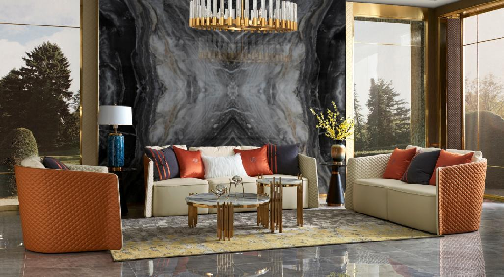 Contemporary Minimalist Indust - Interior Design Industrial Style avis et prix