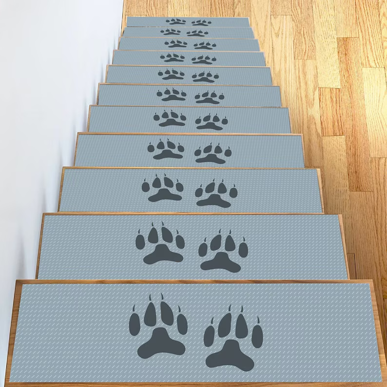 Abstract Design Treads Pad Sta - Printed Rug Abstract avis et prix