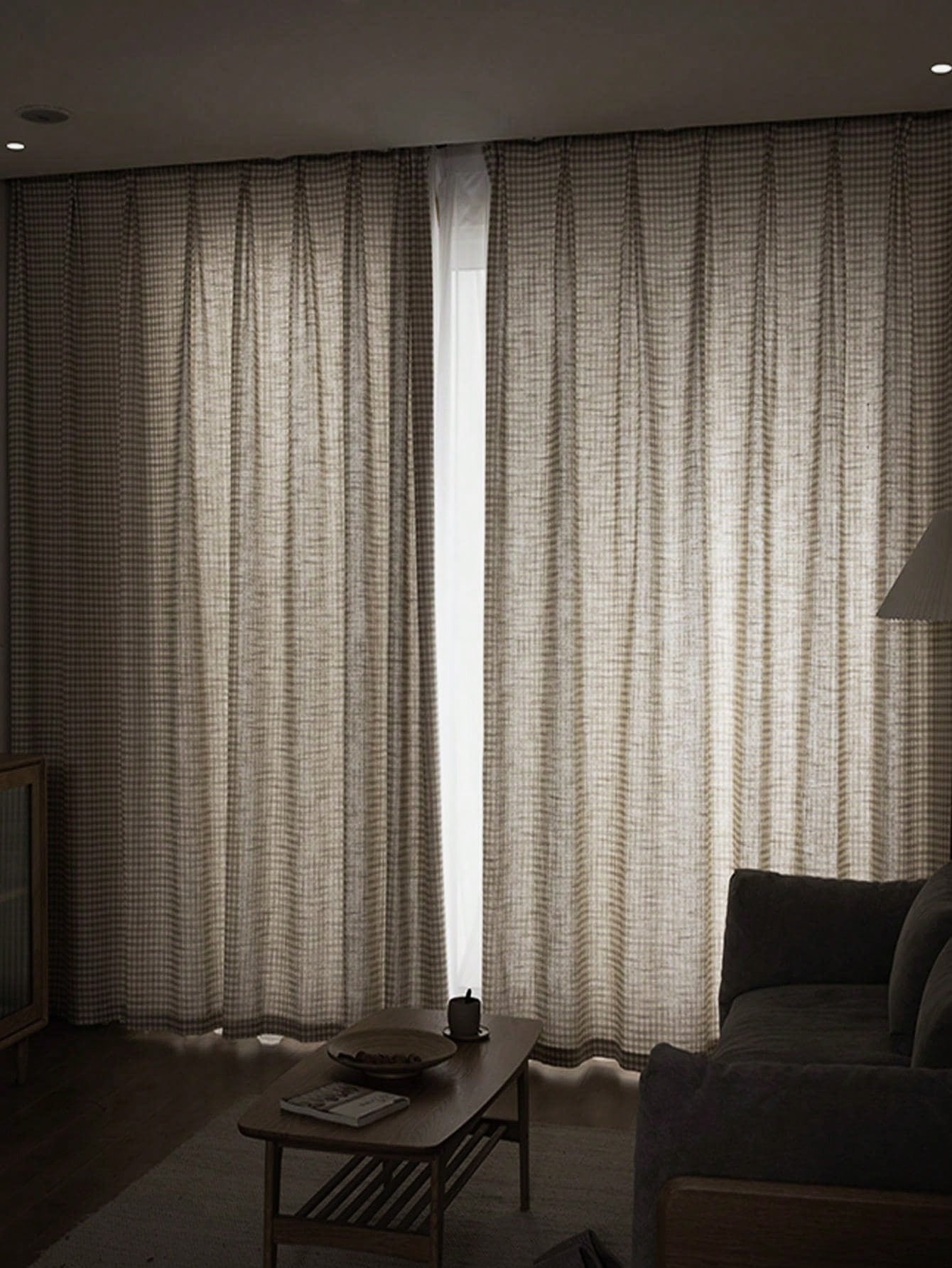 BUYNOW 1PC Korean-style Color- - Linen Curtain Eyelet avis et prix