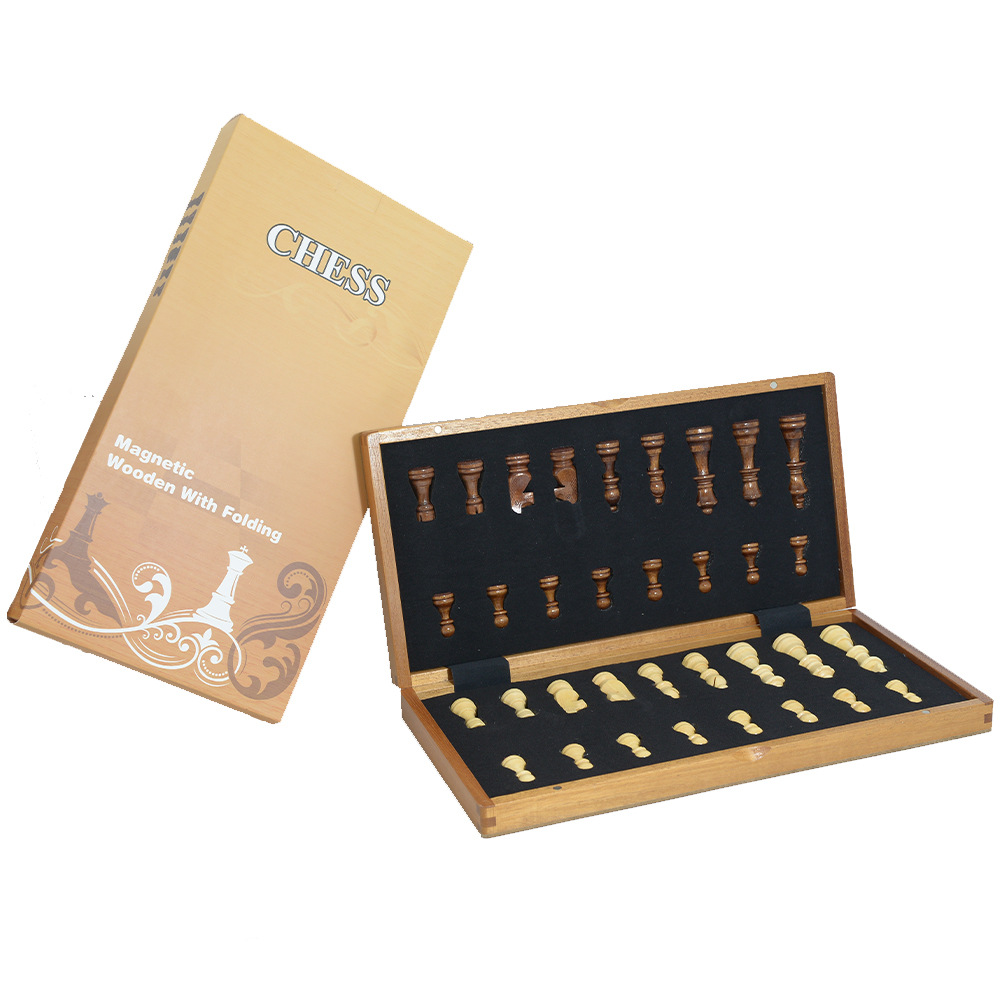 Magnetic Wooden Folding Chess  - Interior Design Handbook avis et prix