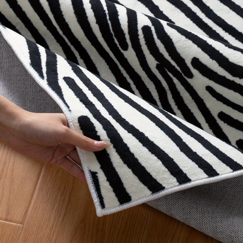 VIKAMA Minimalist Abstract Lin - Printed Rug Abstract avis et prix
