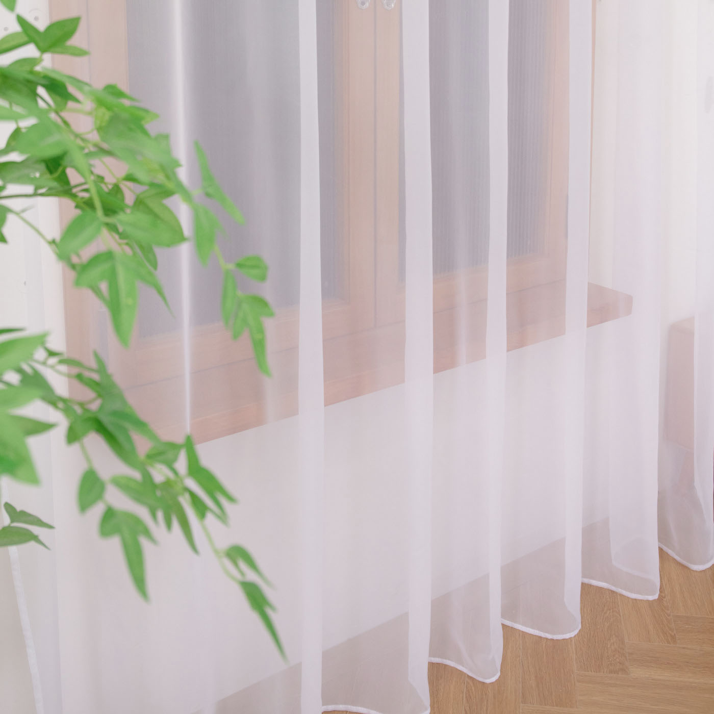 1PC White filter curtains soli - Linen Curtain Eyelet avis et prix