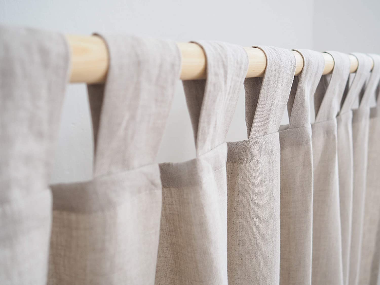 High Quality Natural Linen Sem - Linen Curtain Eyelet avis et prix
