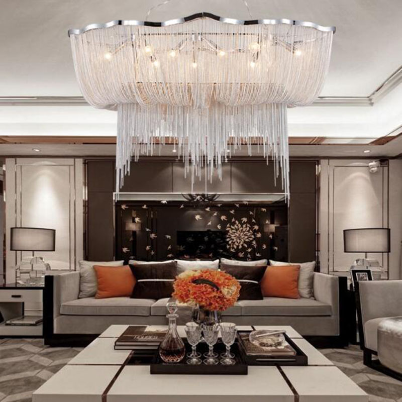 Modern Silver Aluminum Chain C - Engineering And Interior Design avis et prix