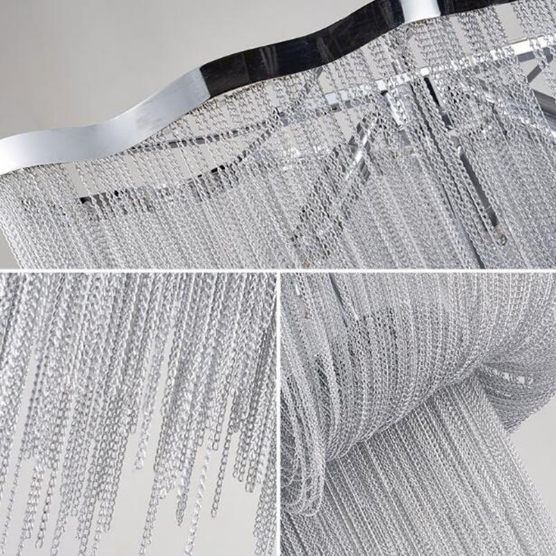 Modern Silver Aluminum Chain C - Engineering And Interior Design avis et prix
