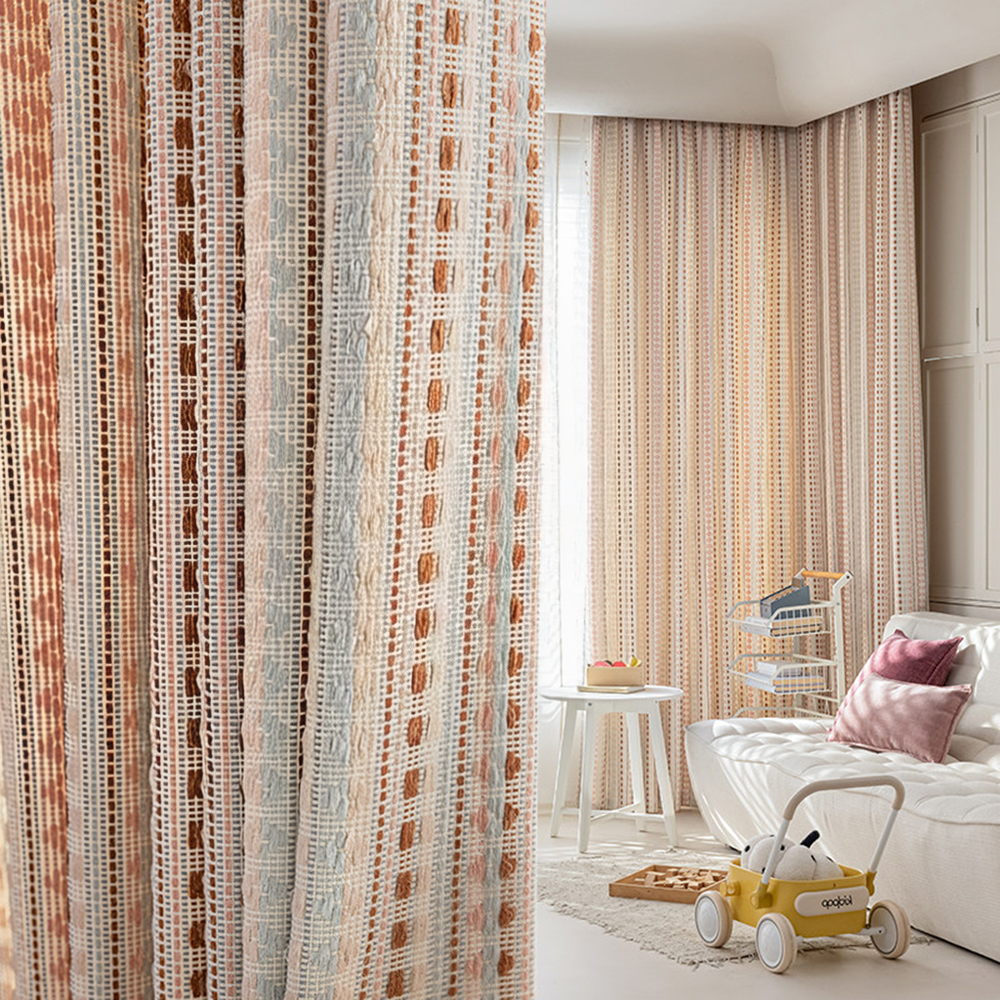 Trendy Cotton Linen Blend Curt - Linen Curtain Eyelet avis et prix