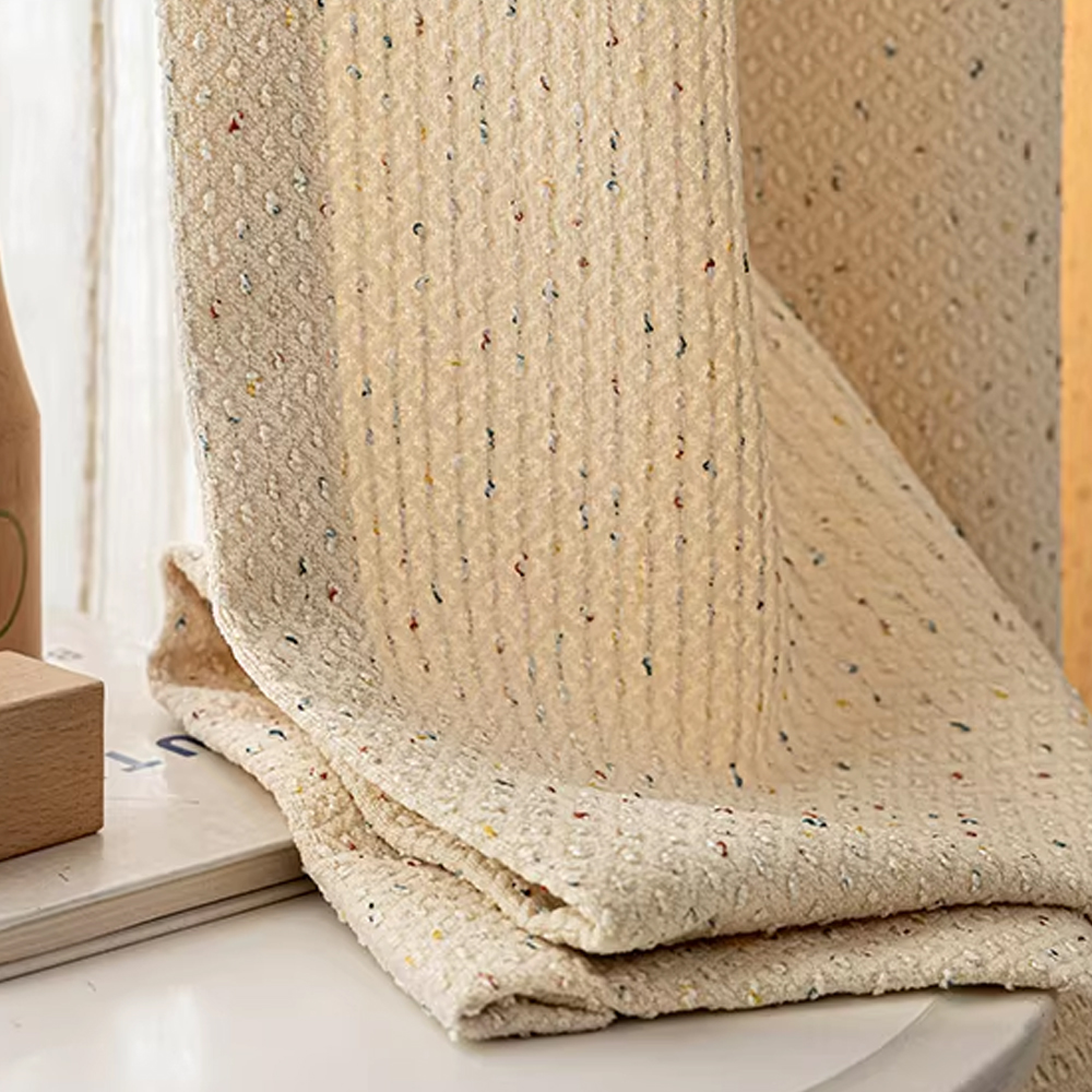 Trendy Cotton Linen Blend Curt - Linen Curtain Eyelet avis et prix