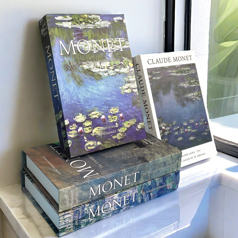 Boho Monet Decorative Books Lu - Interior Design Handbook avis et prix