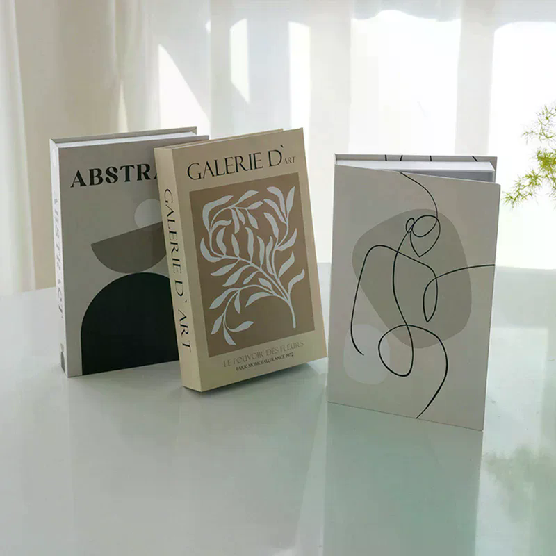 Open Luxury Fake Book Storage  - Interior Design Handbook avis et prix
