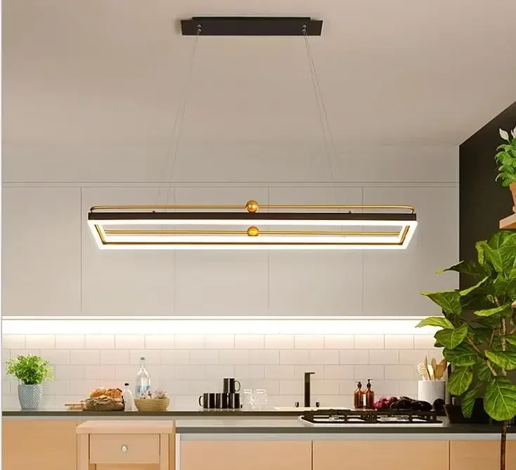 Modern led chandelier circle l - Engineering And Interior Design avis et prix