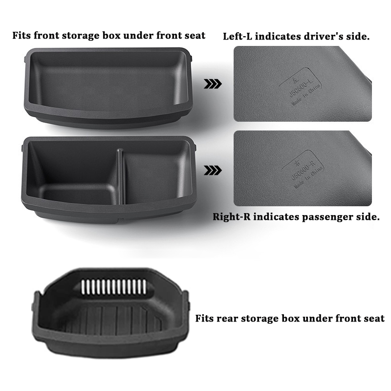 Under Seat Storage Box For Tes - Interior Design Mockup avis et prix